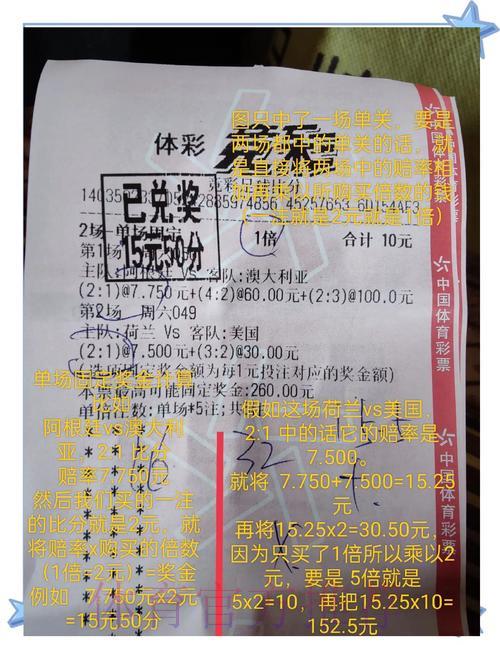 世界杯竞彩亲历记:老手玩家的实战投注全程记录 世界杯竞彩亲历记:老手玩家的实战投注全程记录